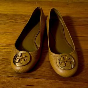 Flat Tory Burch tan flats 7.5